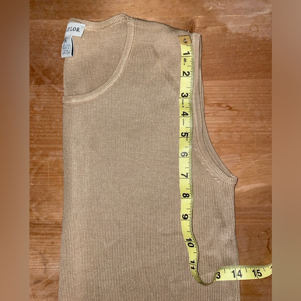 Retro Ann Taylor 100% silk tank top. Great pre- owned condition.